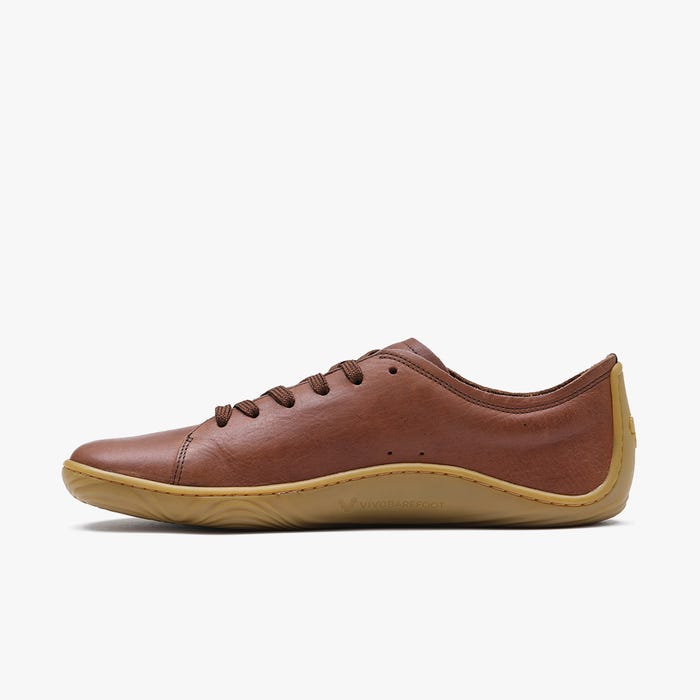 Brown Men's Vivobarefoot Addis Casual Shoes | Philippines 0085UZGT